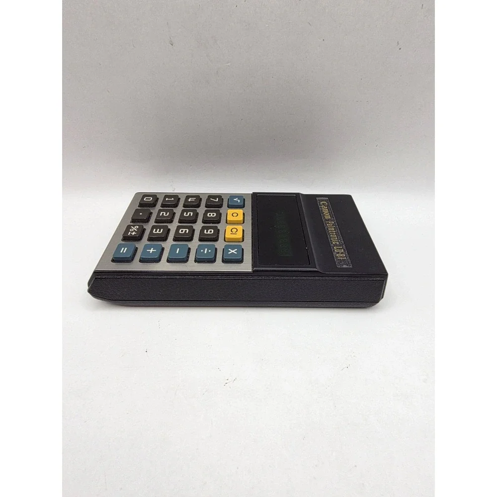 Vintage CANON Palmtronic Calculator LD-81 VFD Green Led Retro Computer Japan - Picture 7 of 11